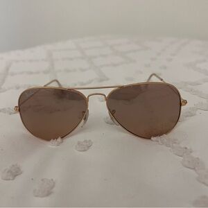 Rayban Aviator Gold/Brown